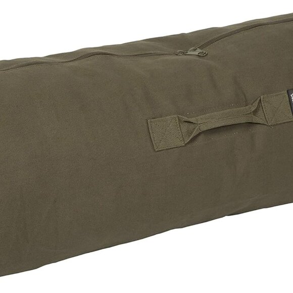 Deluxe Duffel Bag With Zipper For Gym, Travel, & Storage - Picture 1 of 8